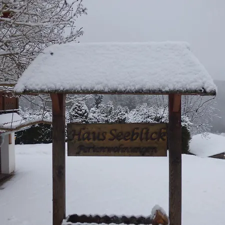 Seeblick Nr 1 ,feldberg Baerental 아파트 펠트베르크